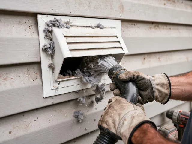 Professional dryer vent cleaning by Weddington Dryer Vent Cleaning in Weddington