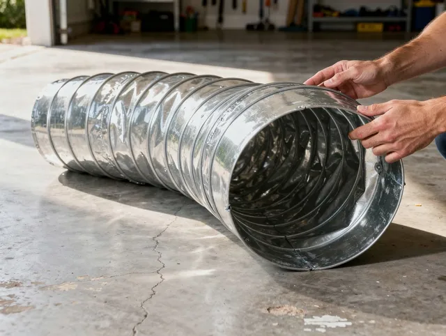 Weddington Dryer Vent Cleaning specialist using advanced equipment for thorough duct cleaning in Weddington