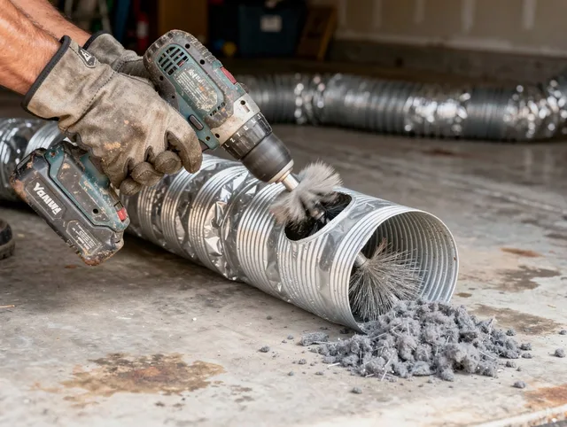 Professional duct cleaning by Weddington Dryer Vent Cleaning in Weddington
