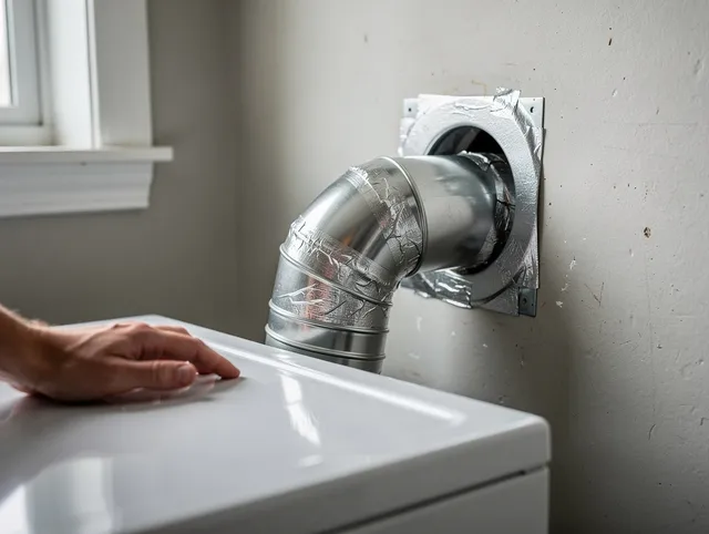 Weddington Dryer Vent Cleaning expert performing professional dryer vent repair and installation in Weddington