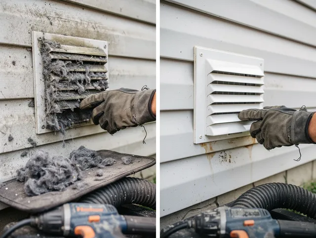 Residential dryer vent cleaning by Weddington Dryer Vent Cleaning in Weddington